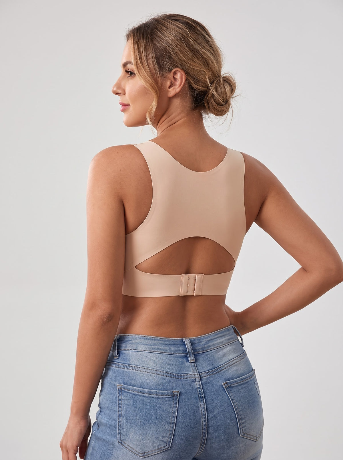Soutien-Gorge de Sport Sans Armatures Ajustable